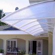 Toldo fixo curvo