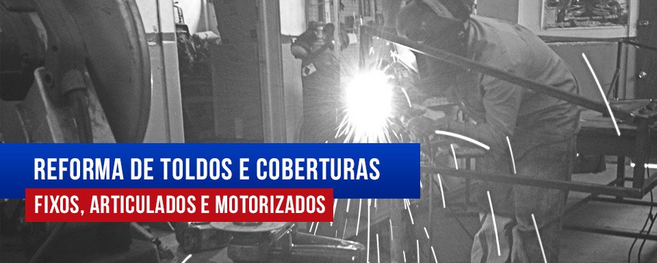 Reforma de toldos e coberturas
